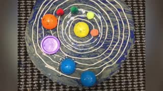 SOLAR SYSTEM MODEL - FOR SCHOOL PROJECTS
