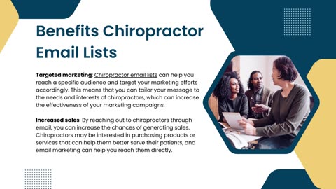 Chiropractor Email List | 100% Verified Chiropractor Lists