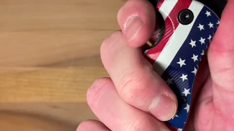 US Flag | Master USA - Serrated AO Knife