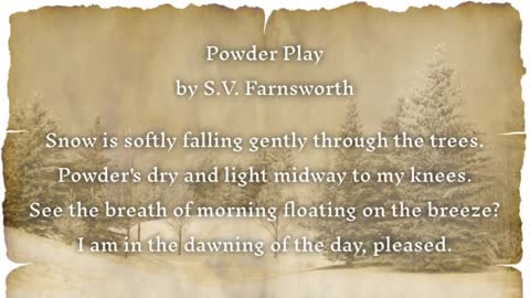 Powder Play by S.V. Farnsworth