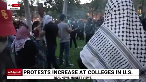 Protests across US universities escalate