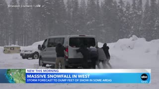 Extreme winter weather slams into west coast