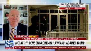 Andy McCarthy Says Bragg Is Attempting To 'Spin' Trump's Legal Actions Into 'Criminal Conspiracy'