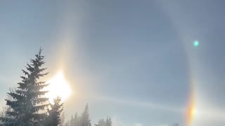 Solar Halo Over Slovakia