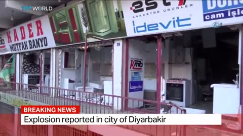 Breaking News: Explosion in Turkish city of Diyarbakir