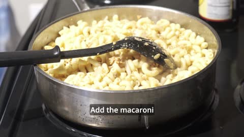 Spicy Fried Macaroni