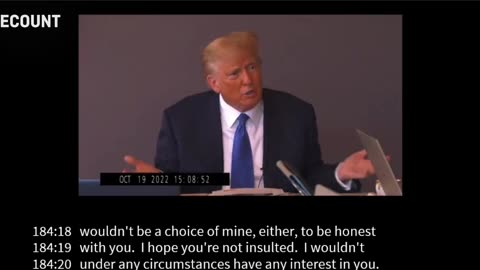 Leaked Trump Deposition Sets Internet On Fire (VIDEO)