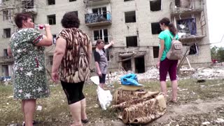 Death, devastation at Ukraine apartment complex
