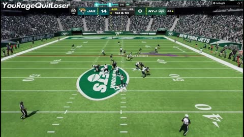 Game Changing Interception In Madden NFL 24 #madden24 #shorts