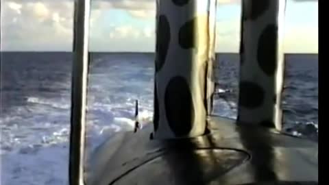 USS Trepang SSN 674 with a moment of Chris Cleary on Bridge