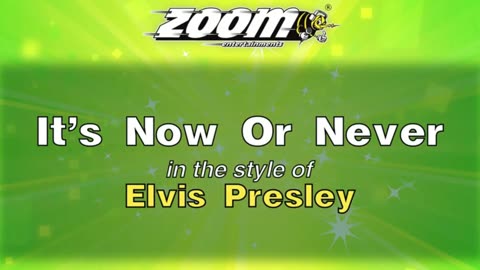Elvis Presley Its Now or Never +5 ZM Karaoke