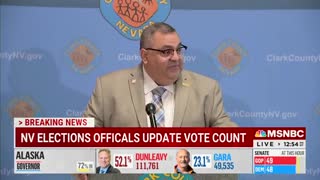 Nevada elections official's update on the vote counts is a disaster