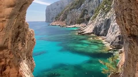 Beautiful Baunei coast in Sardinia, Italy