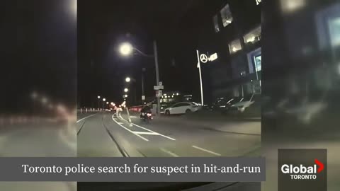 Toronto police searching for suspect in alleged "intentional" hit-and-run that injured cyclist