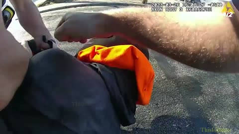 Police body cam footage shows chaotic arrest of dirt bike rider in Providence