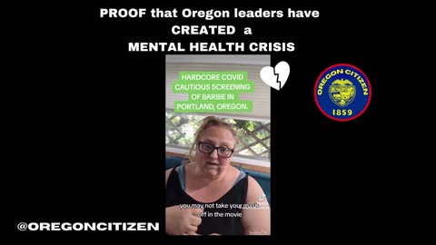 OREGON leaders have created a MENTAL HEALTH crisis