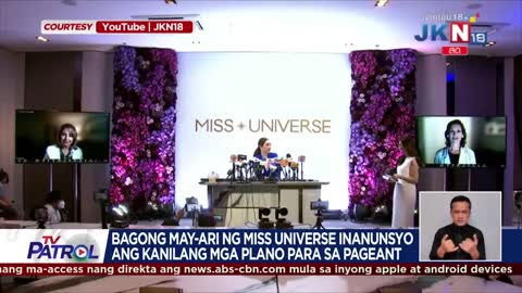 Bagong may-ari ng Miss Universe Organization inilatag ang mga plano TV Patrol