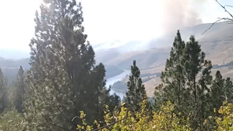 Lenore Idaho fire 2