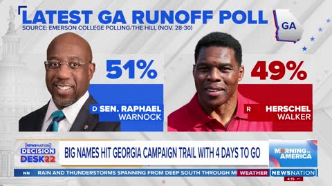 Big names hit Georiga campaign trail ahead of runoff Morning in America