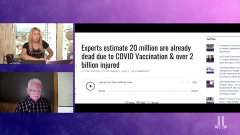 20 Million people dead from the Covid-19 vaccines EXPOSED