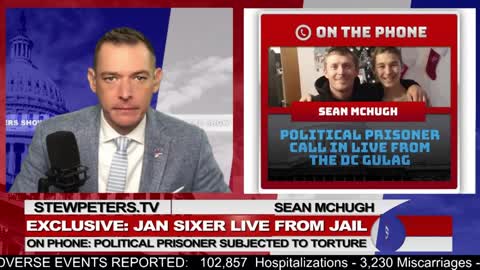 American Political Prisoner, Sean McHugh, Calls in Live from DC Jail