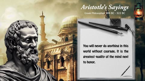 Aristotle's Sayings | Golen words | Sayings of Great | Motivational Words |