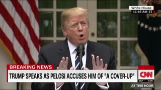 Trump lashes out at Pelosi and Democrats after leaving meeting