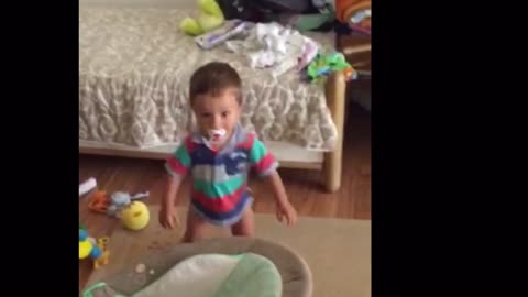 Toddler is a one-man dancing machine