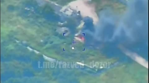 Russian Airstrike on Ukraine forces in the Kupyansk direction
