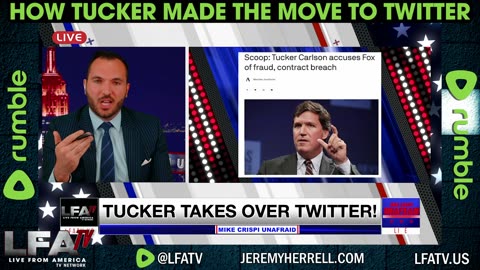 HOW TUCKER MADE MOVE TO TWITTER!