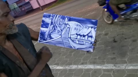 Amazing Street Artist From Suriname