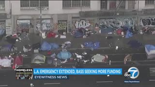 LA Extends Declaration On Homelessness, Seeks More State Funding