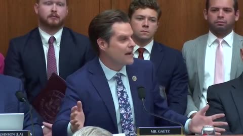 Gaetz Blows Up Over Wray Dodging Dem's Question Over Warrantless Data Searches