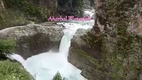 Aharbal Waterfall || Largest Waterfall In The Kashmir Valley😱