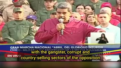 Sent to hell Venezuelan President response to Washington's sanctions threats