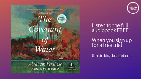 The Covenant of Water Audiobook Summary Abraham Verghese