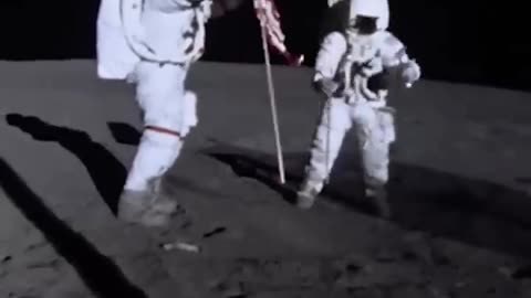 Neil Armstrong's Moon landing video 😍🔥 #shorts #short #viral #viralvideo #thespacezone