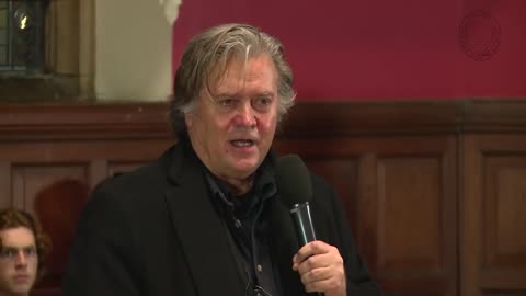Steve Bannon | Full Address and Q&A | Oxford Union - 2018