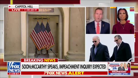 Faulkner Catches GOP Rep Dodging On Biden Impeachment Hold Outs