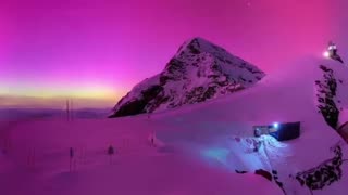 aurora visible tonight in Switzerland