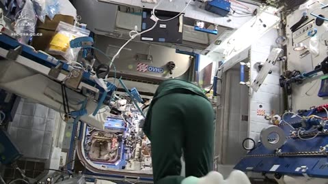 How do astronauts sleep in space?