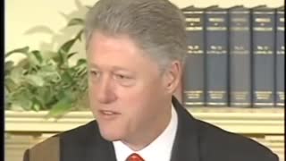 President Bill Clinton Response to Lewinsky Allegations Jan 26, 1998