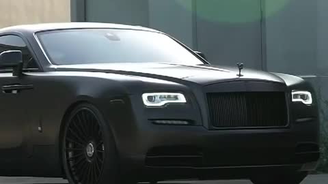 Rolls Royce Wraith Matt Black