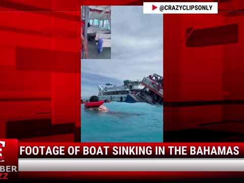 Watch: Footage Of Boat Sinking In The Bahamas