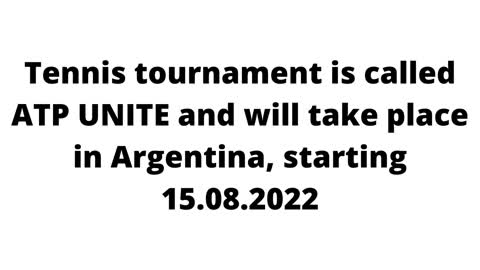 Promote Tournament - earn 20.000 EUR in 2 weeks. ATP Unite - Argentina