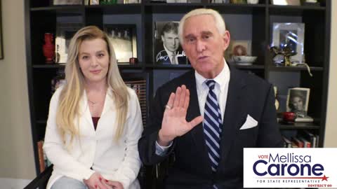 Roger Stone gives his full endorsement of Mellissa Carone