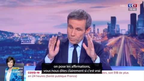 Pujadas confirme les propos du Pr Raoult : « Les vaccins ont augmenté l’épidémie. »