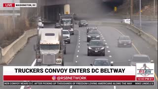People's Convoy Circles D.C. Beltway