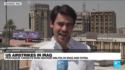 Iraq slams ‘unacceptable’ US strikes on pro-Iran fighters