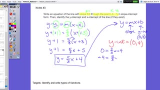 AP Calculus AB: Defining Linear Functions